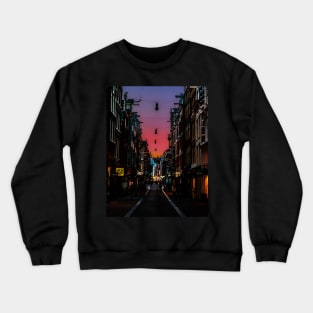 AMSTERDAM CITY | Unique Beautiful Travelling Home Decor | Phone Cases Stickers Wall Prints | Scottish Travel Photographer  | ZOE DARGUE PHOTOGRAPHY | Glasgow Travel Photographer Crewneck Sweatshirt